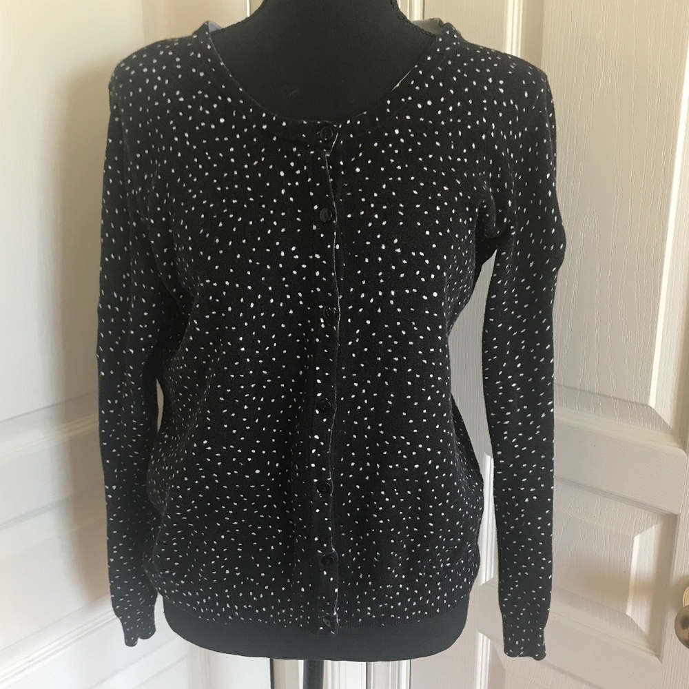 🌹H&M🌹 Polka Dot Cardigan Size M